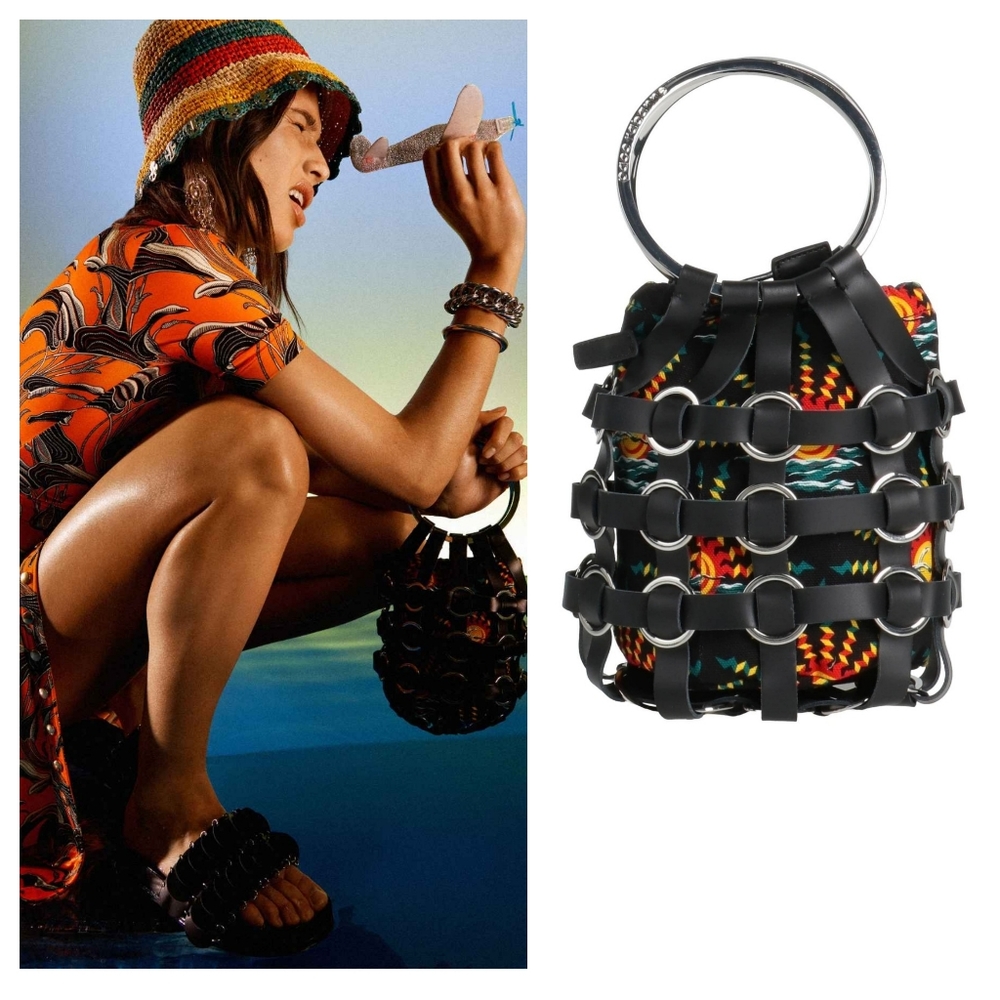NEW Paco Rabanne Endless Sunset 2022 Cage Bag